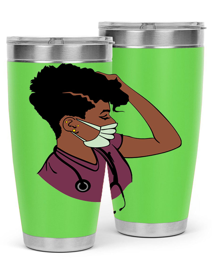 black nurse 1#- women-girls- Tumbler