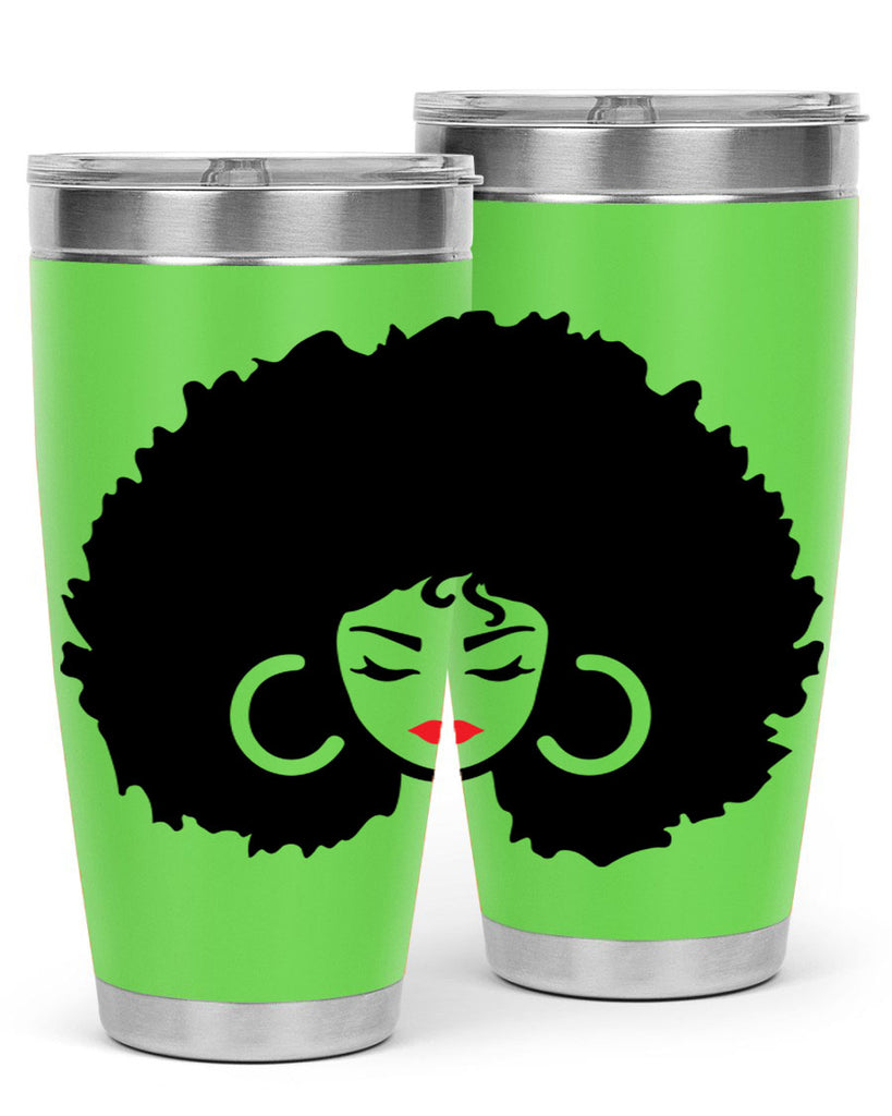black women - queen 63#- women-girls- Tumbler