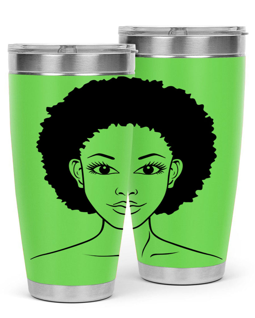 black women - queen 64#- women-girls- Tumbler