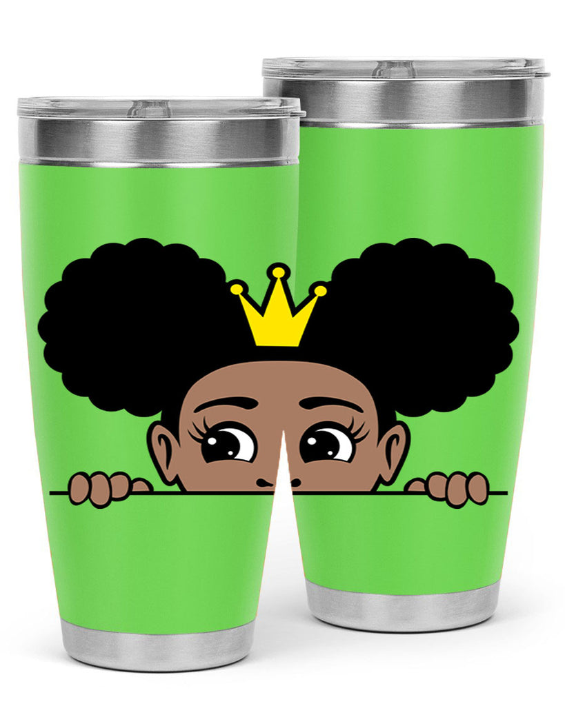 crown afro puffs 51#- women-girls- Tumbler