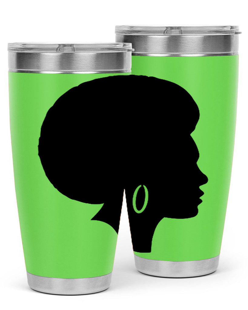 remix femaleafroavatar black 20#- women-girls- Tumbler