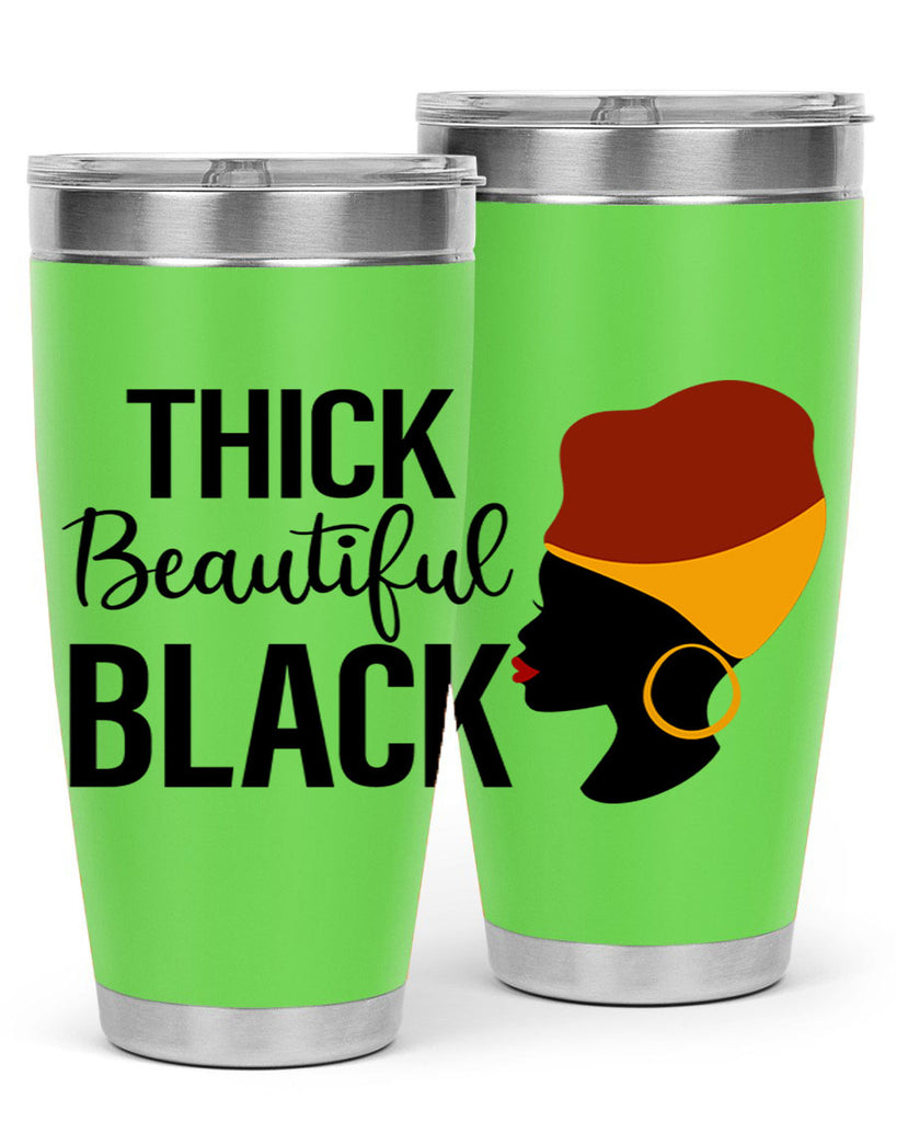 thick beautiful black Style 4#- women-girls- Tumbler