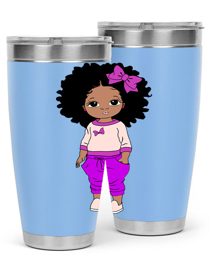 Black girl style 10#- women-girls- Tumbler