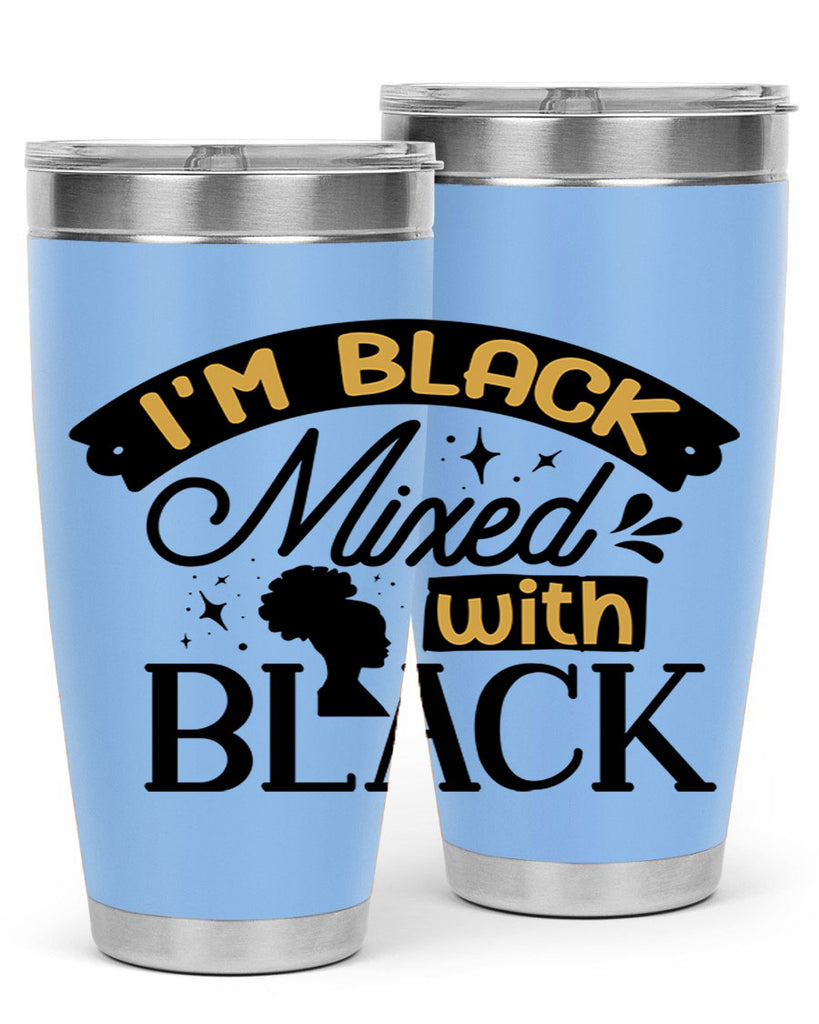 Im black mixed with black Style 30#- women-girls- Tumbler