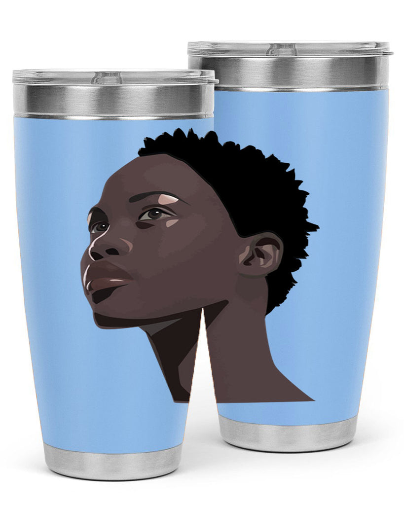 african woman portrait 88#- women-girls- Tumbler