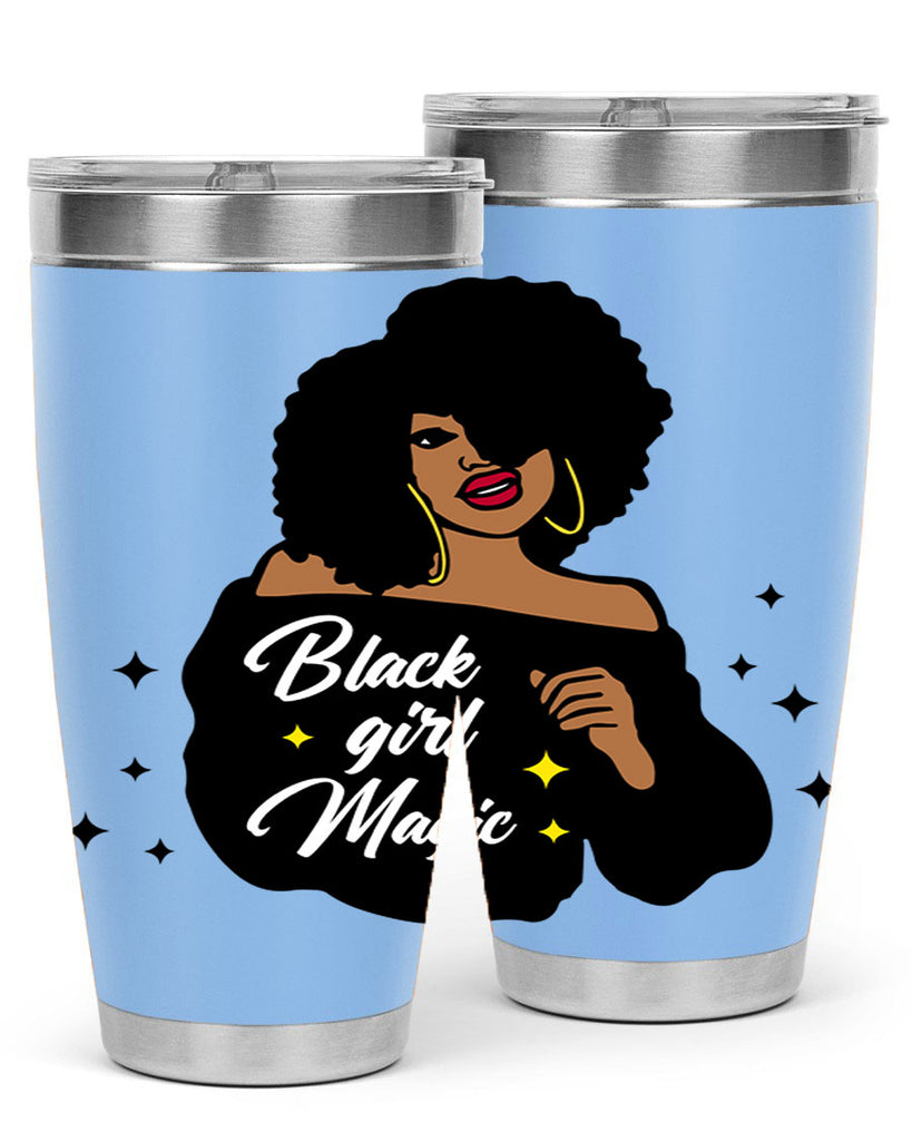 black girl magic 21#- women-girls- Tumbler