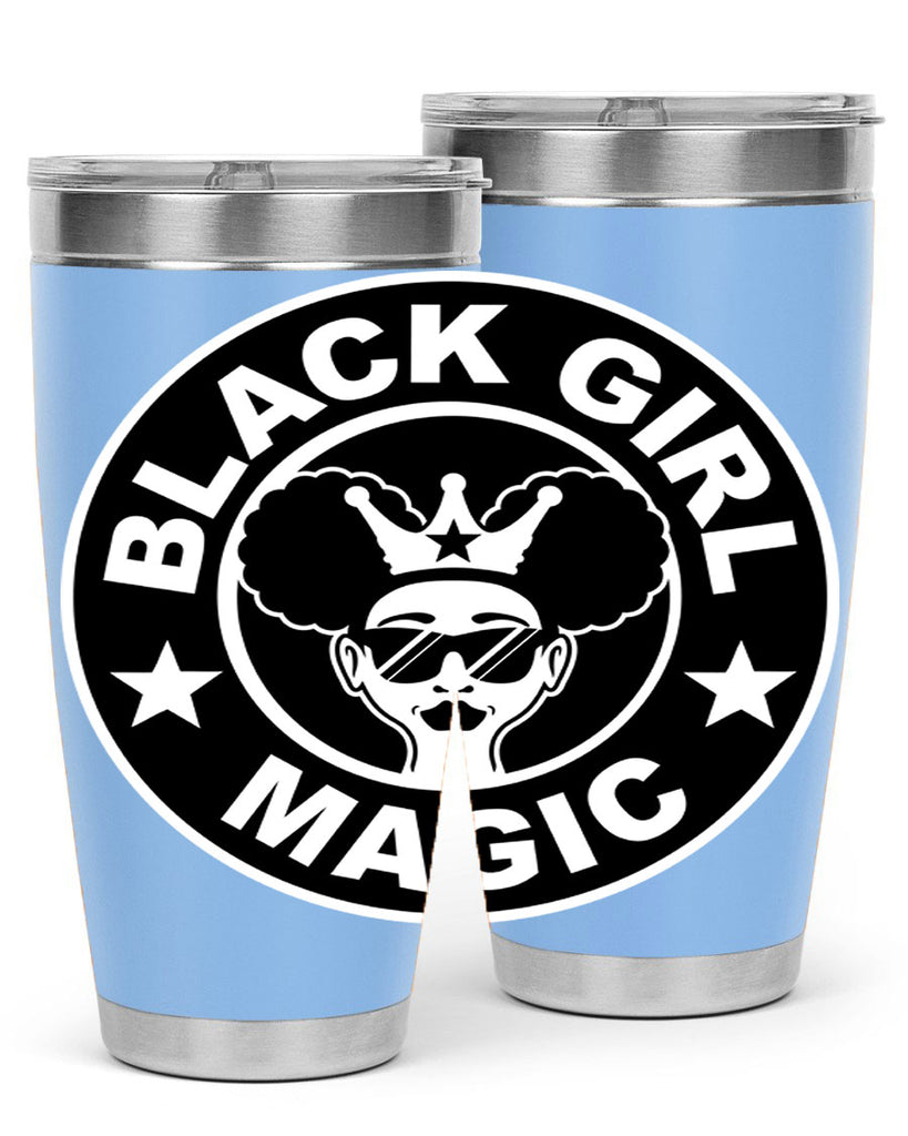 black girl magic coffee 57#- women-girls- Tumbler