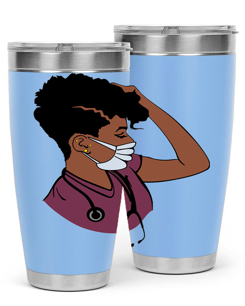 black nurse 1#- women-girls- Tumbler
