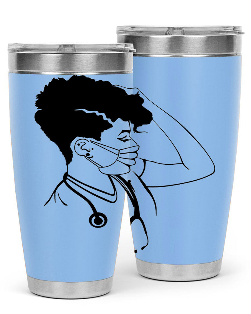 black nurse 3#- women-girls- Tumbler