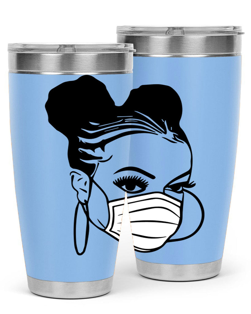 black nurse 6#- women-girls- Tumbler