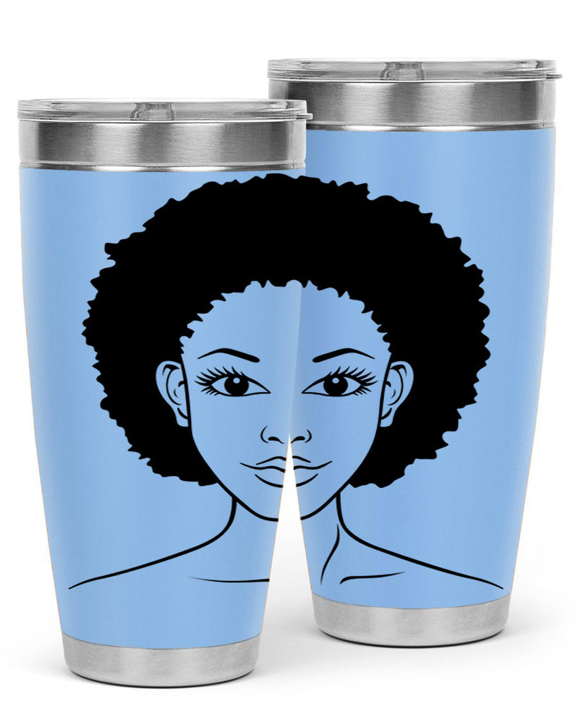 black women - queen 64#- women-girls- Tumbler