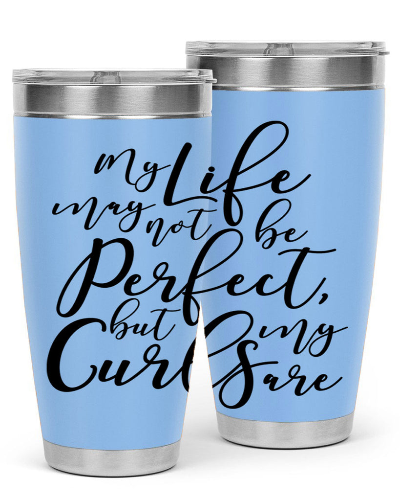 my life may not be perfect but my curls are Style 18#- women-girls- Tumbler
