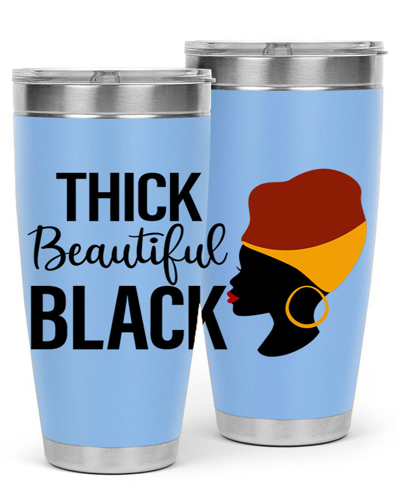 thick beautiful black Style 4#- women-girls- Tumbler
