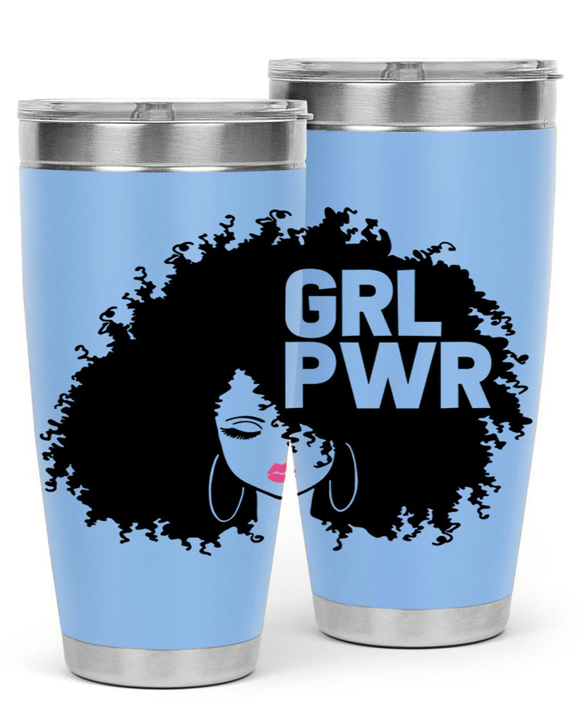woman face grlpwr 1#- women-girls- Tumbler
