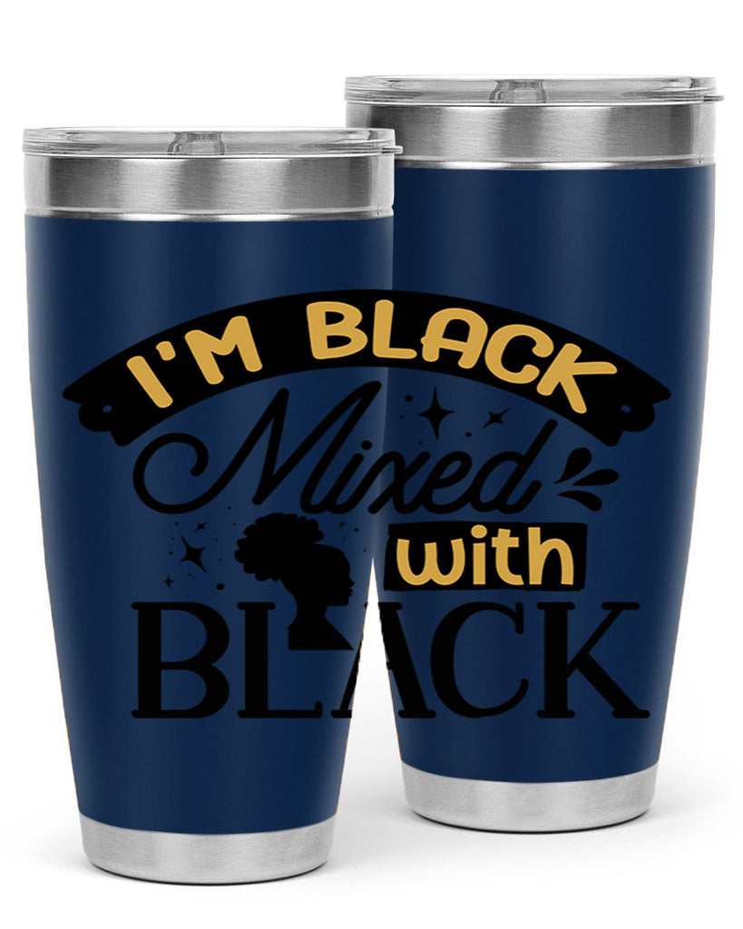 Im black mixed with black Style 30#- women-girls- Tumbler