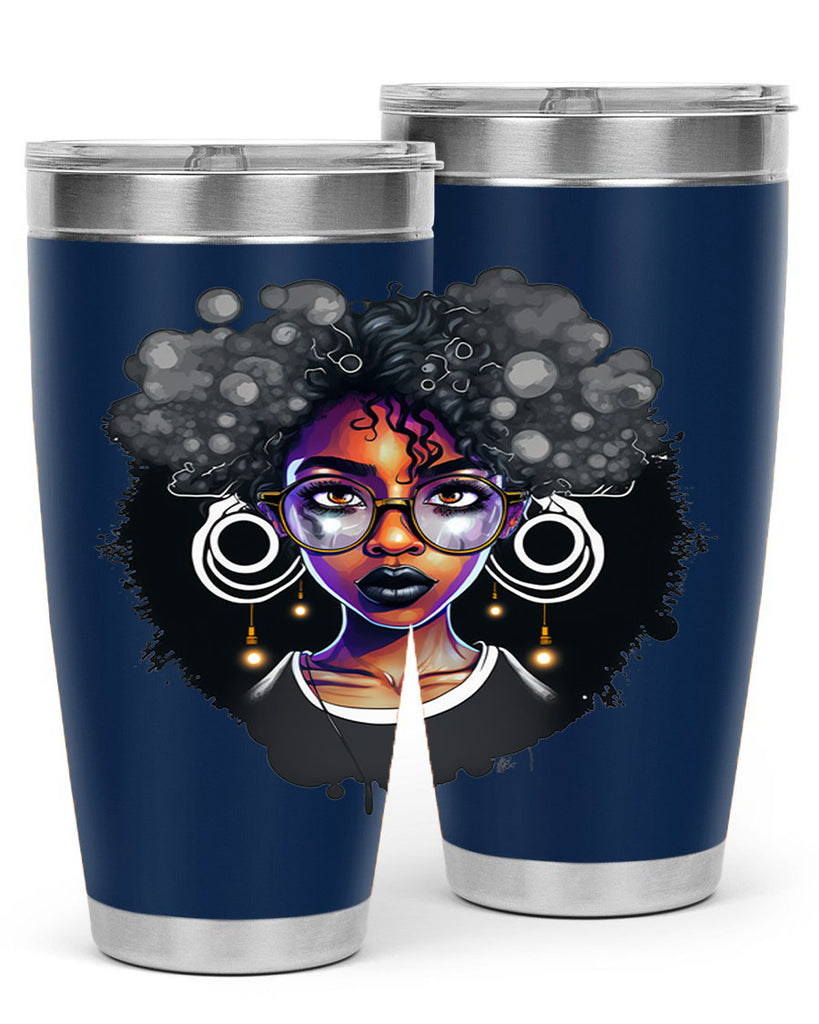 Sparkling Black Girl Design 10#- women-girls- Tumbler