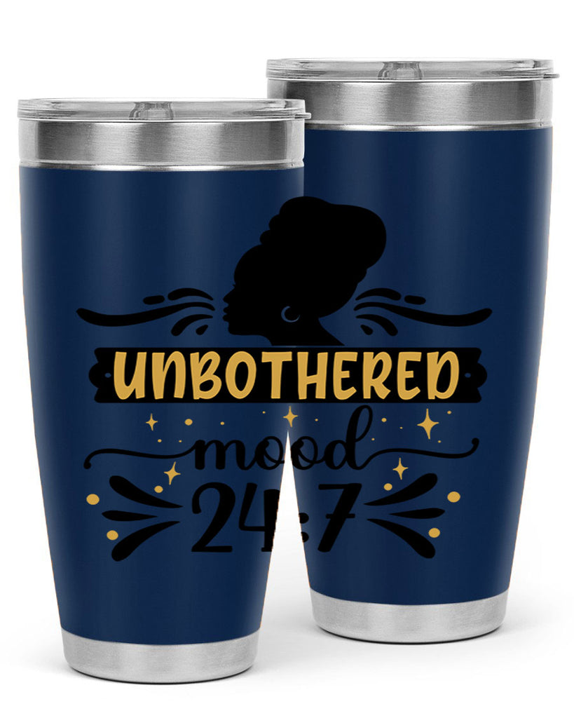 Unbothered mood Style 2#- women-girls- Tumbler