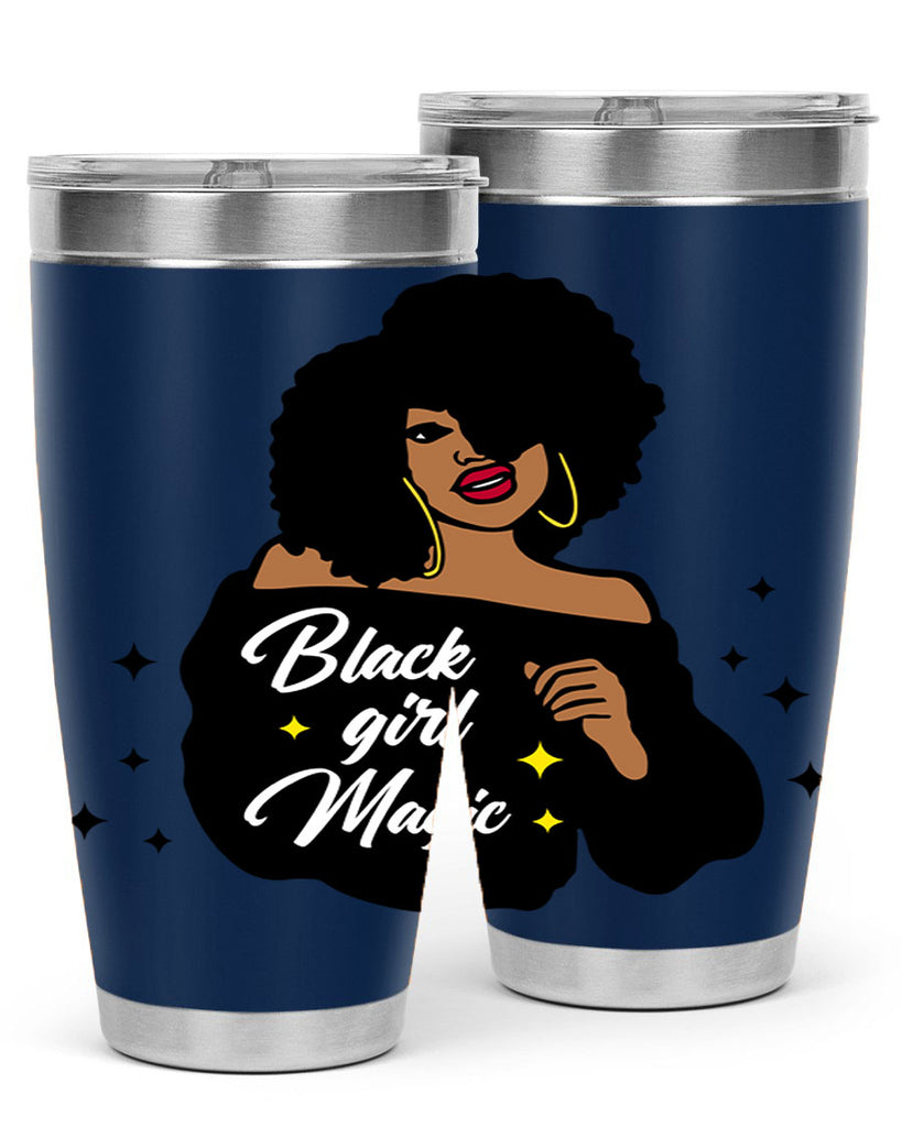 black girl magic 21#- women-girls- Tumbler