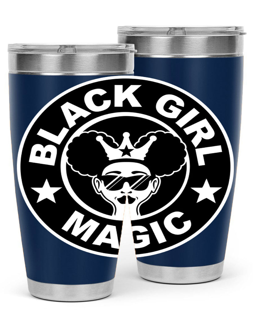 black girl magic coffee 57#- women-girls- Tumbler
