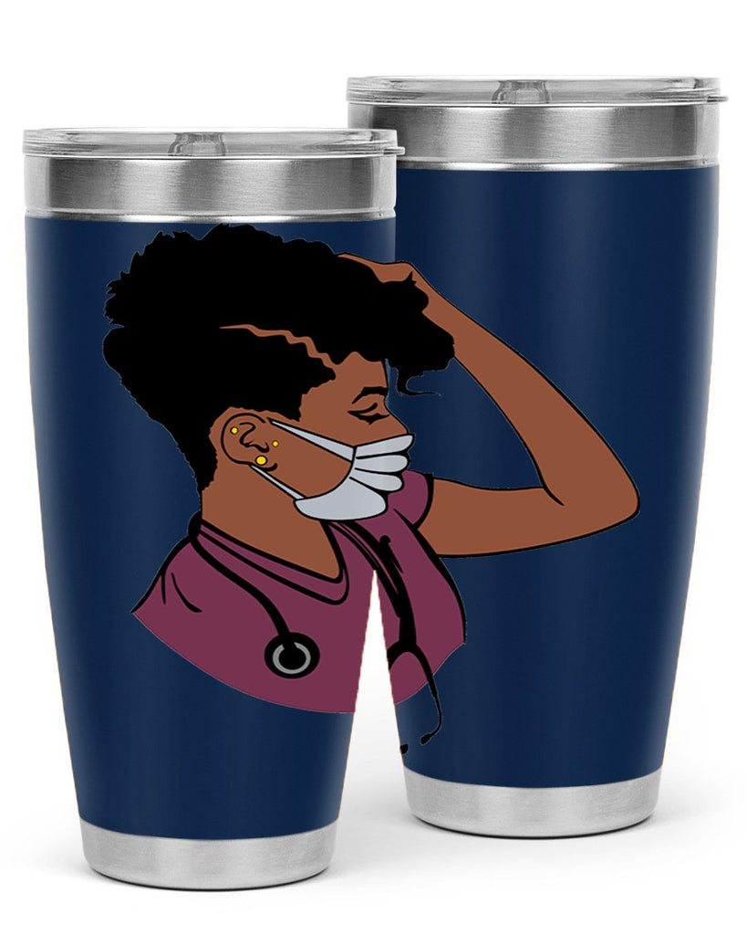 black nurse 1#- women-girls- Tumbler