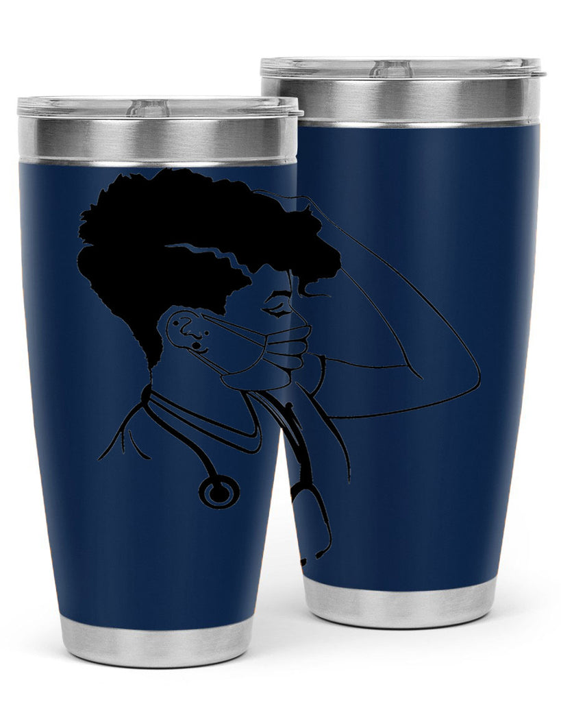 black nurse 3#- women-girls- Tumbler