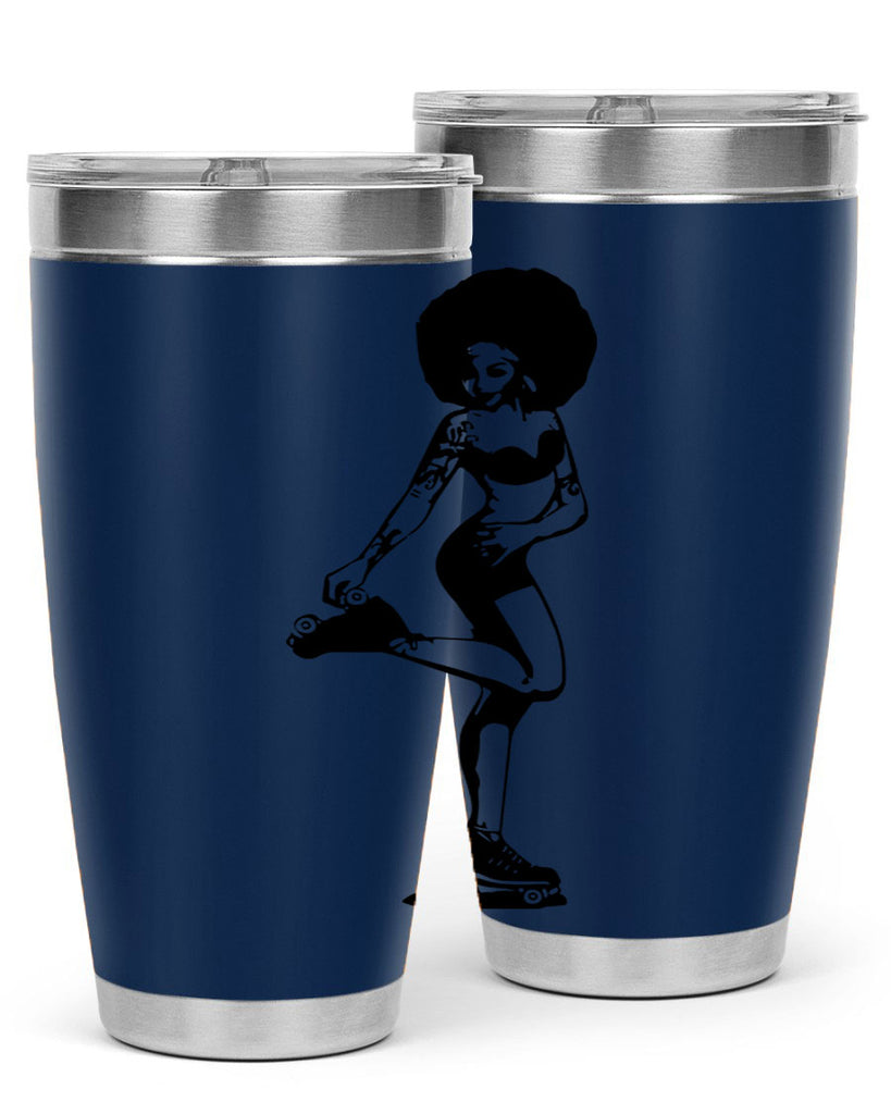 black women - queen 62#- women-girls- Tumbler