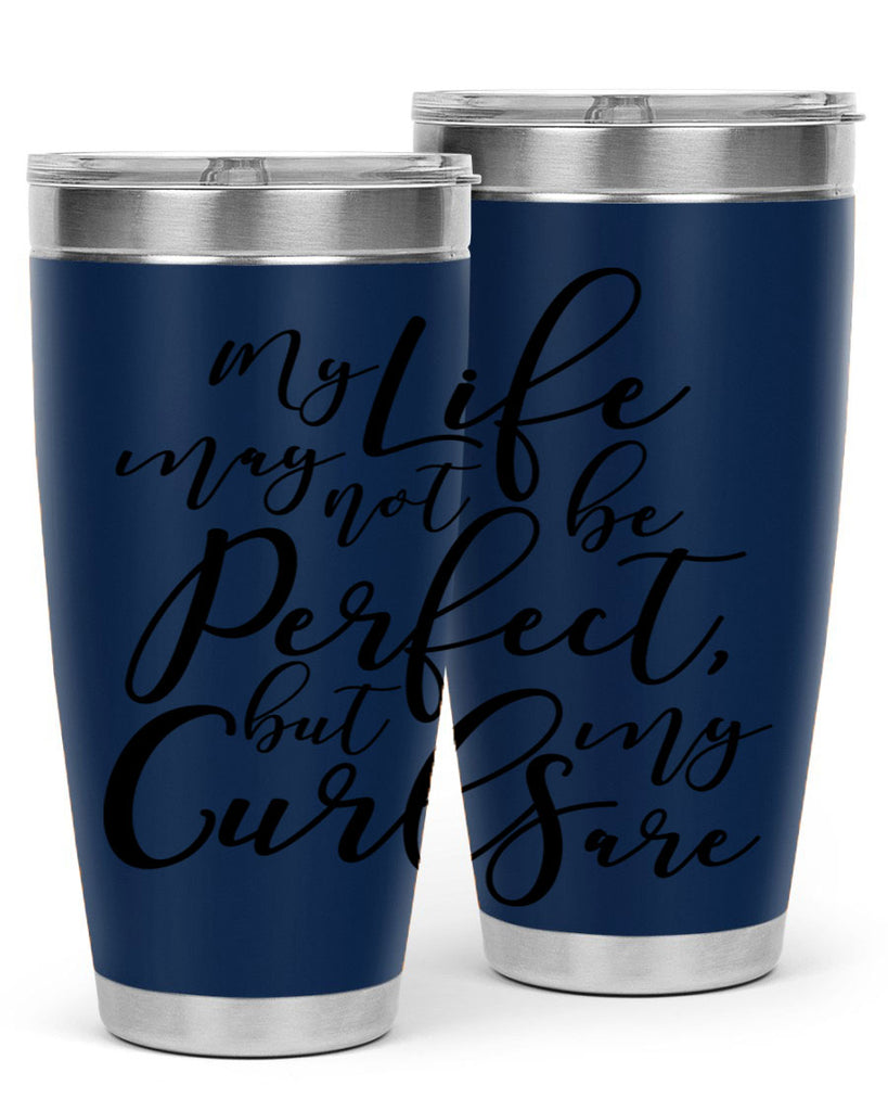 my life may not be perfect but my curls are Style 18#- women-girls- Tumbler
