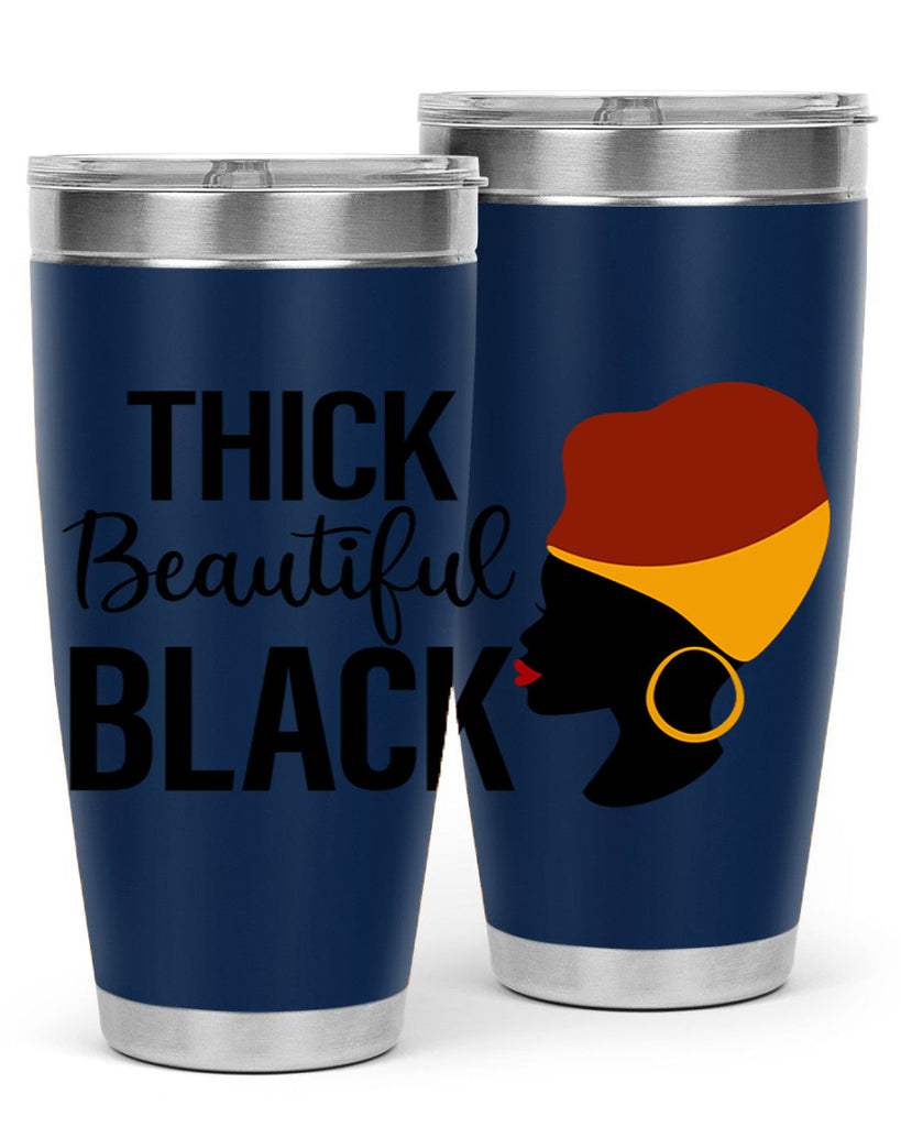 thick beautiful black Style 4#- women-girls- Tumbler