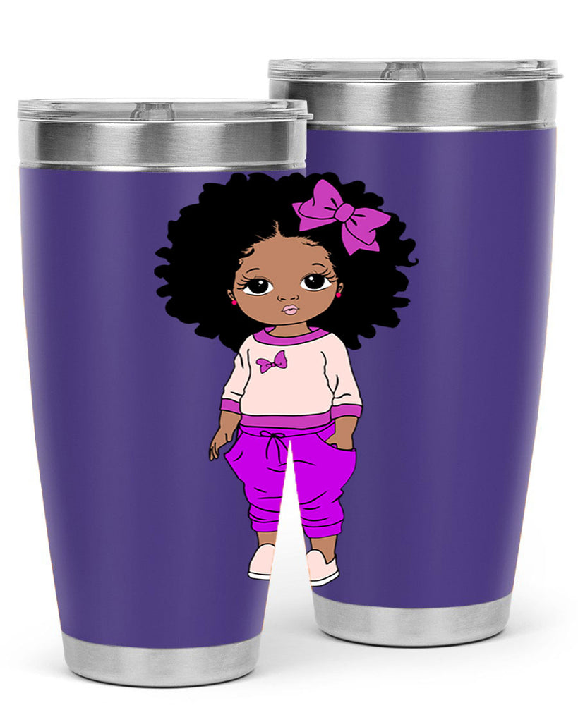 Black girl style 10#- women-girls- Tumbler