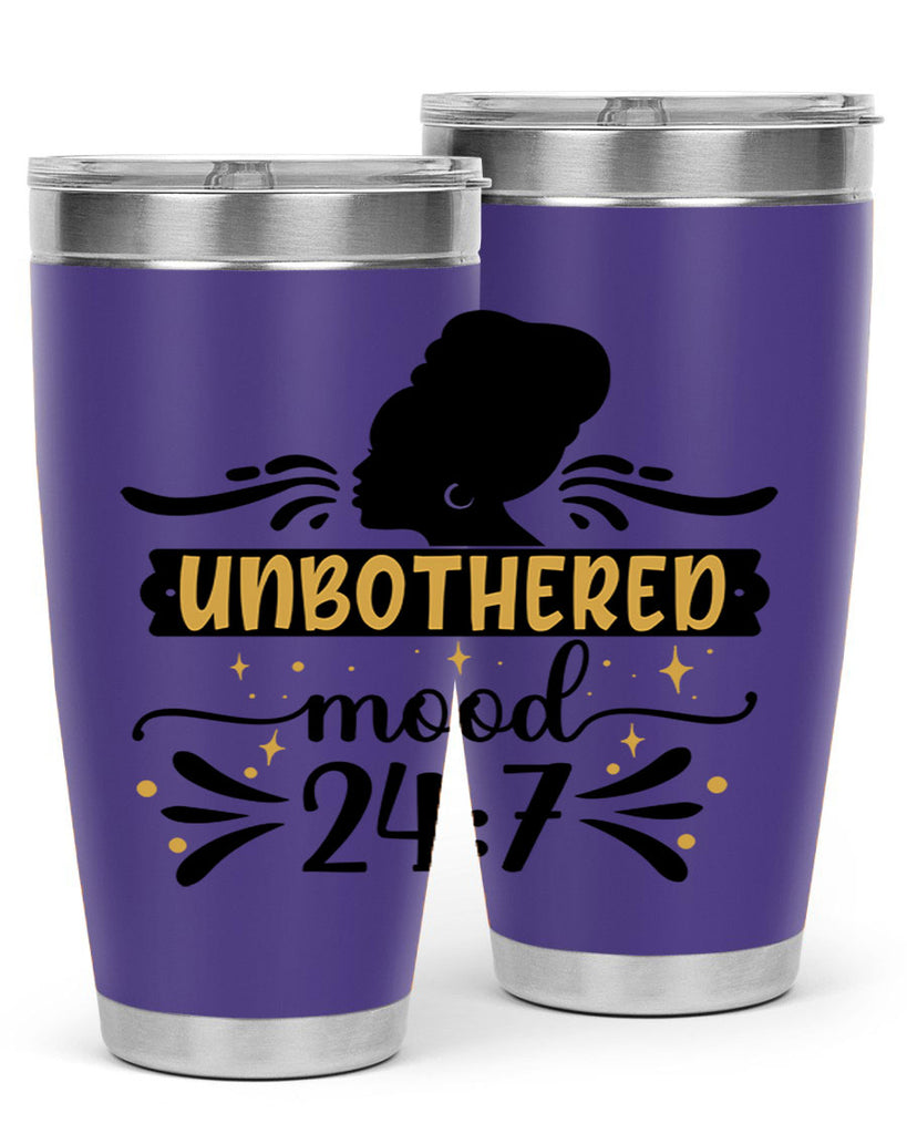 Unbothered mood Style 2#- women-girls- Tumbler