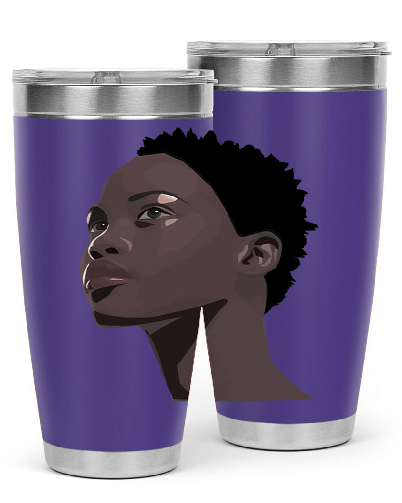 african woman portrait 88#- women-girls- Tumbler