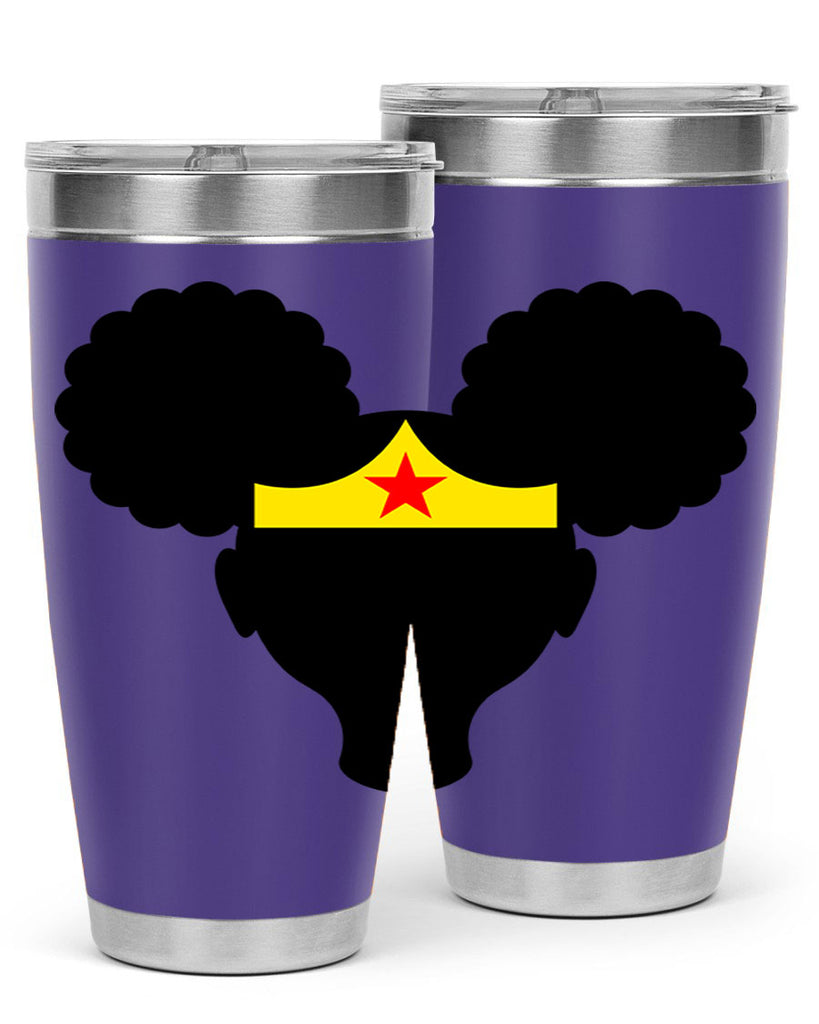 afro puffs girl wonder woman 78#- women-girls- Tumbler