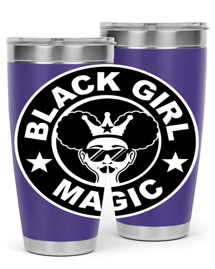 black girl magic coffee 57#- women-girls- Tumbler
