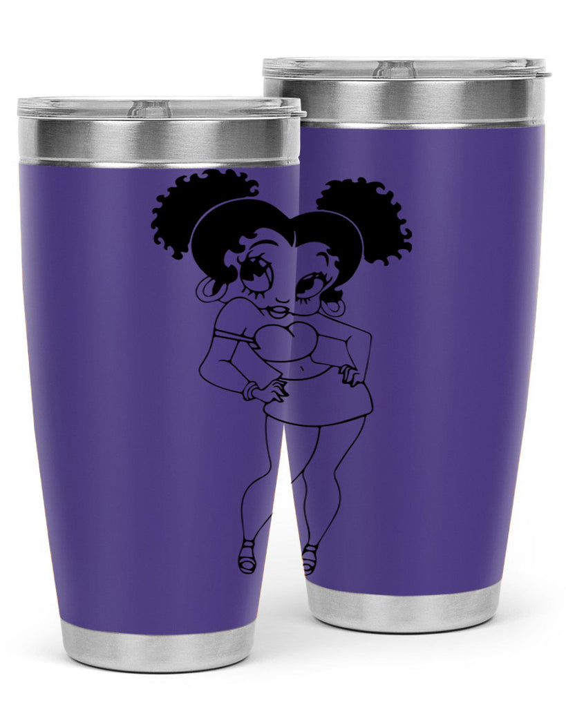 black women - queen 35#- women-girls- Tumbler