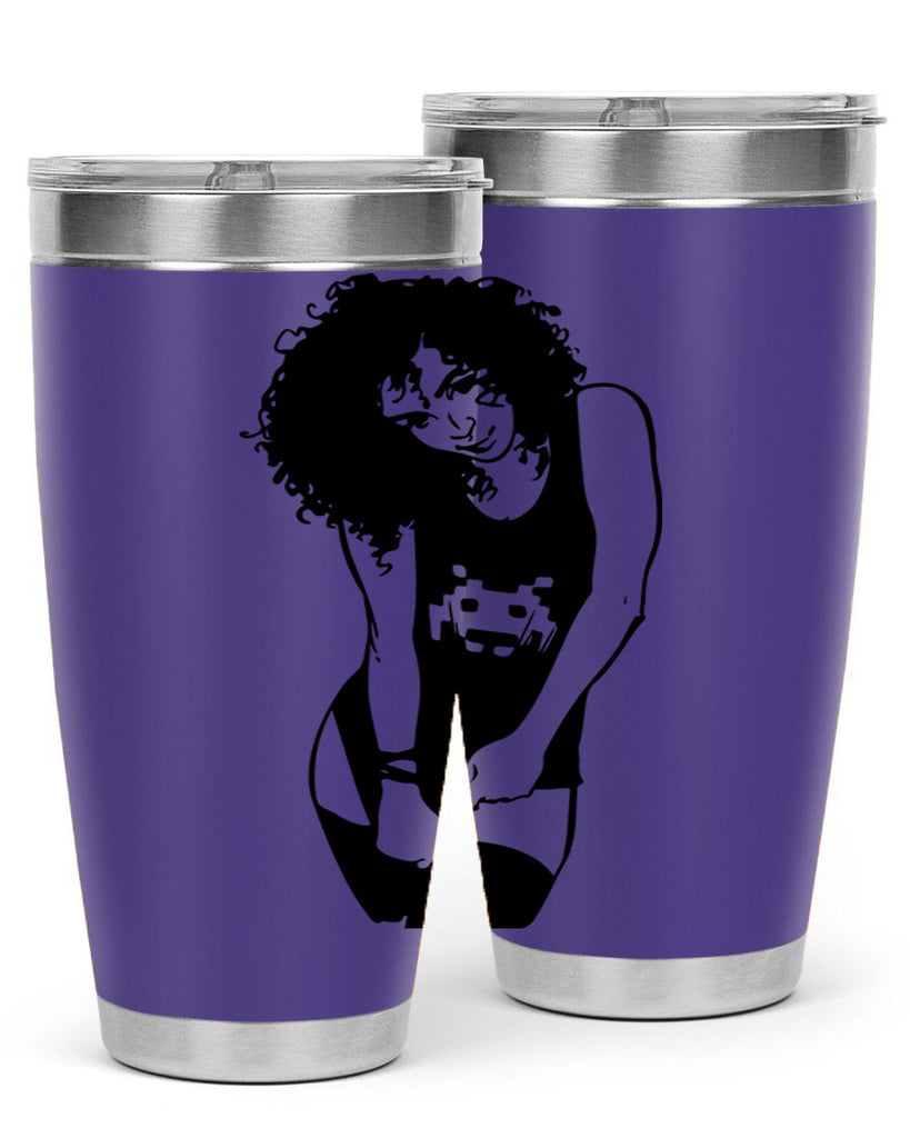 black women - queen 61#- women-girls- Tumbler