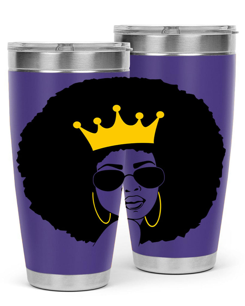 black women - queen 76#- women-girls- Tumbler