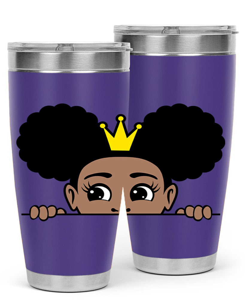 crown afro puffs 51#- women-girls- Tumbler
