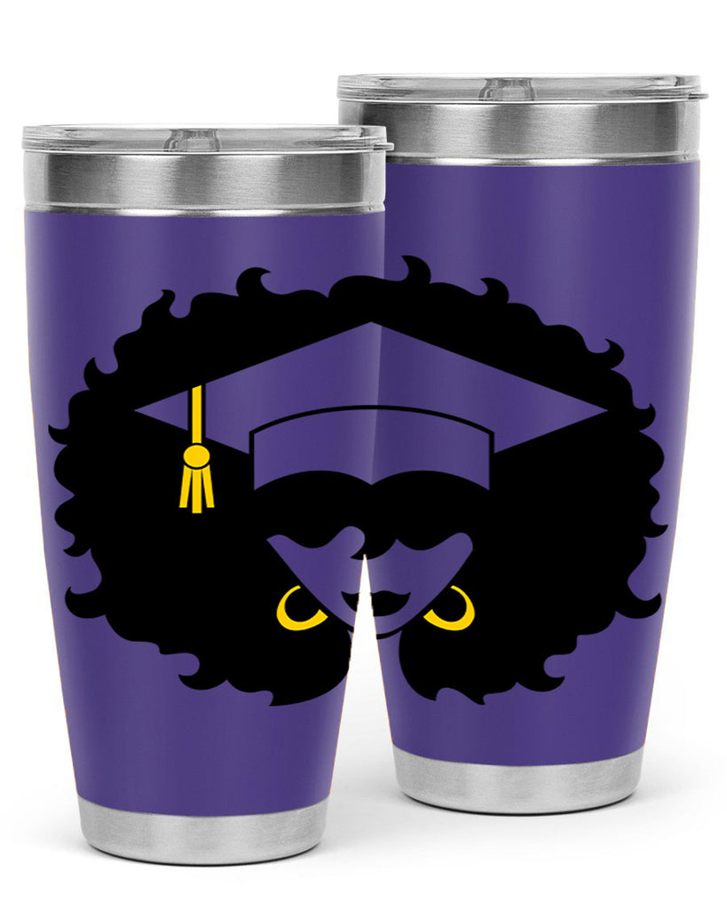 grad black woman 33#- women-girls- Tumbler