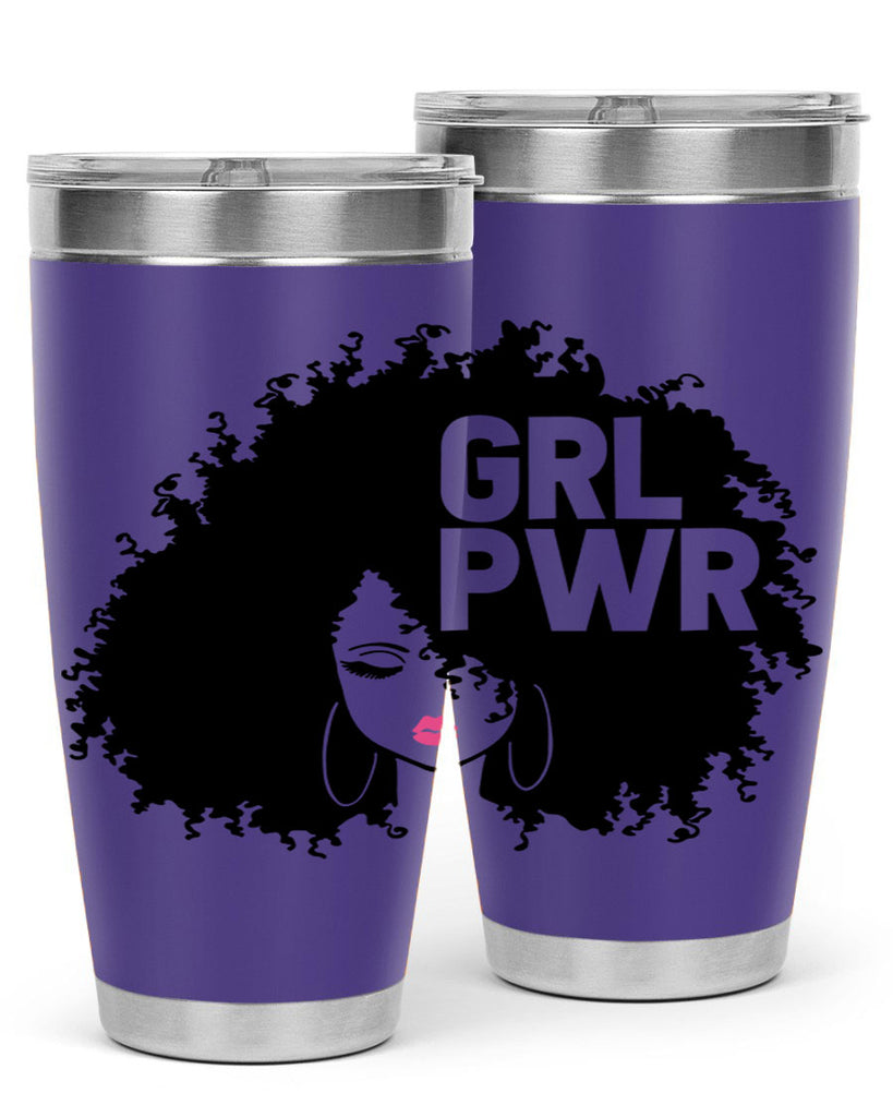 woman face grlpwr 1#- women-girls- Tumbler