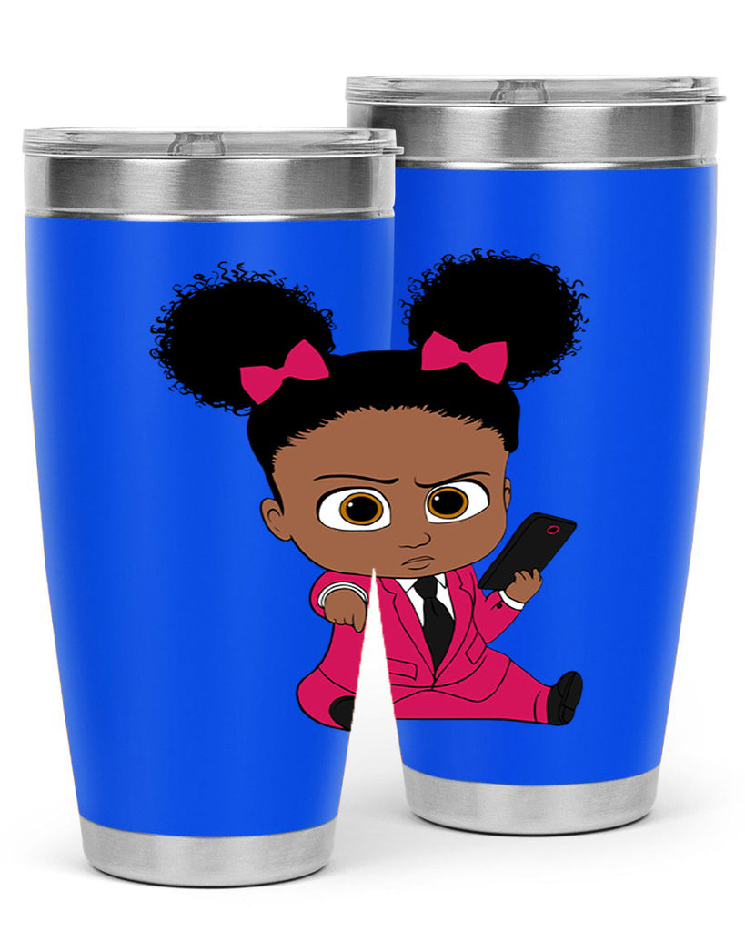 Black girl style 3#- women-girls- Tumbler