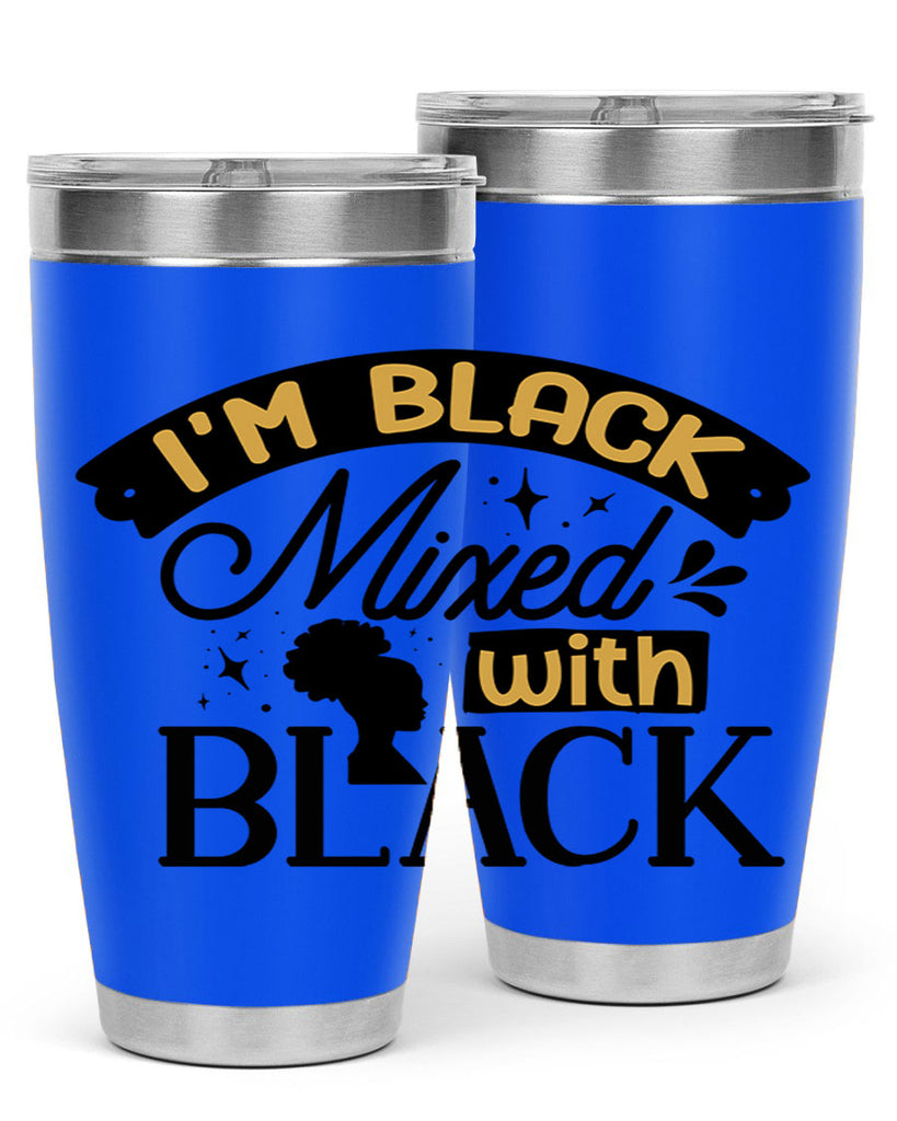 Im black mixed with black Style 30#- women-girls- Tumbler