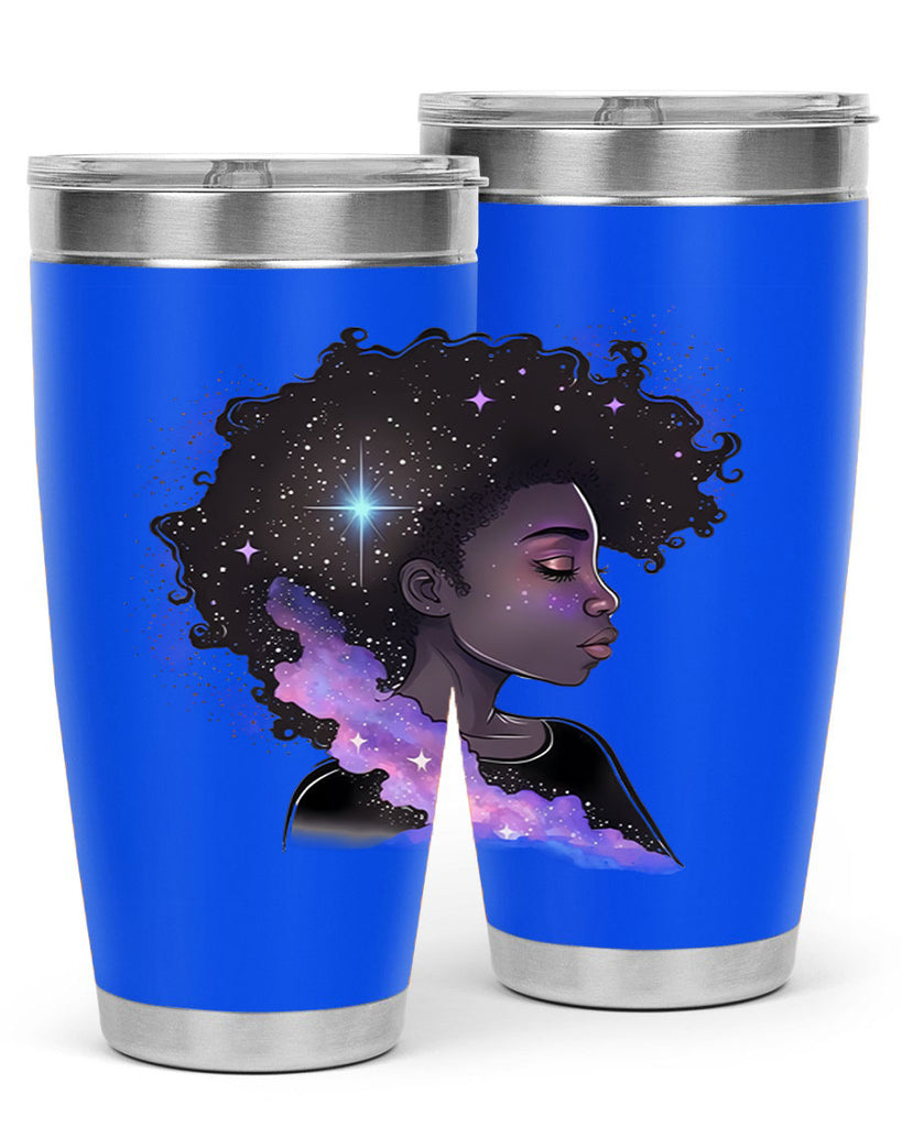 Sparkling Black Girl Design 4#- women-girls- Tumbler