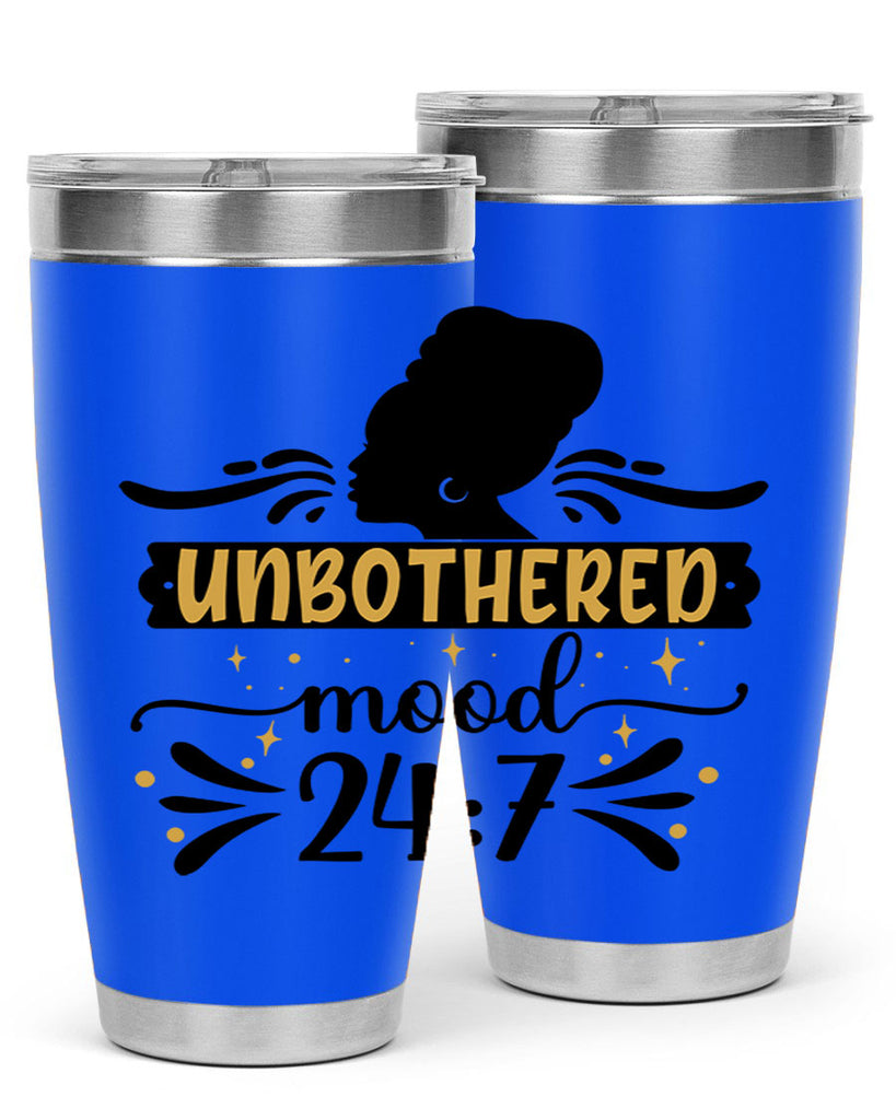 Unbothered mood Style 2#- women-girls- Tumbler