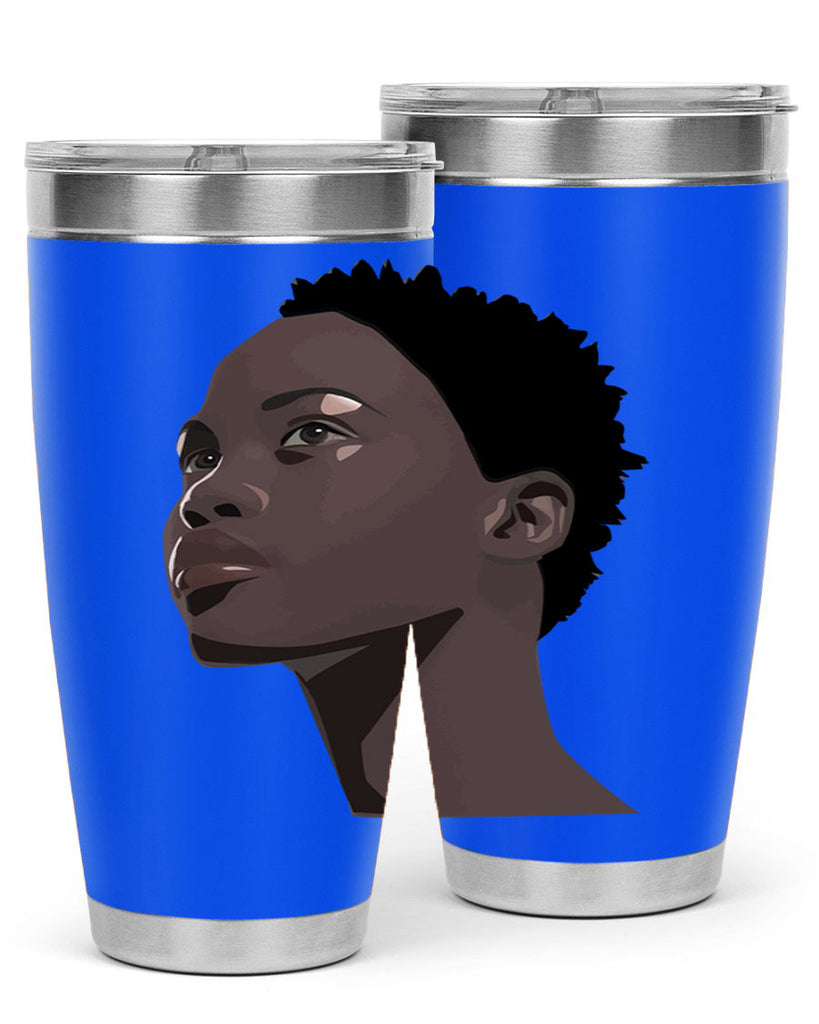 african woman portrait 88#- women-girls- Tumbler