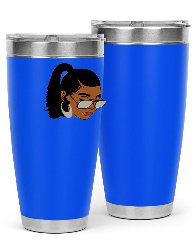 black afro 42#- women-girls- Tumbler