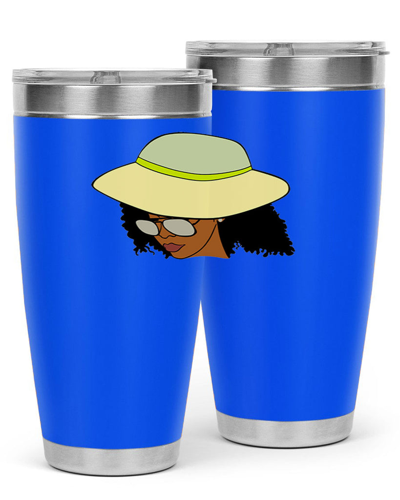 black afro 45#- women-girls- Tumbler