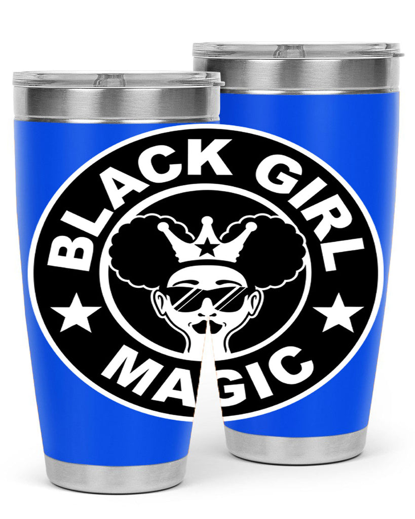 black girl magic coffee 57#- women-girls- Tumbler