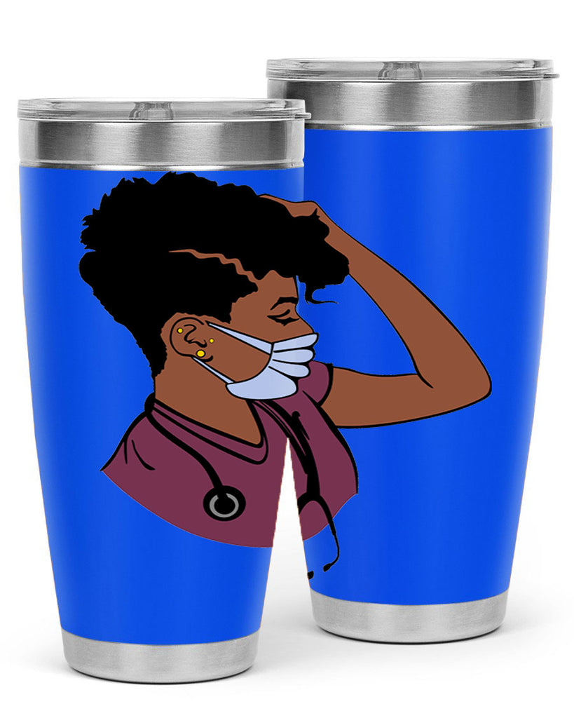black nurse 1#- women-girls- Tumbler