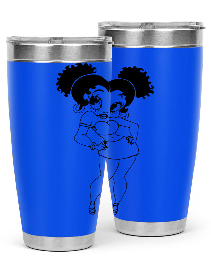 black women - queen 35#- women-girls- Tumbler