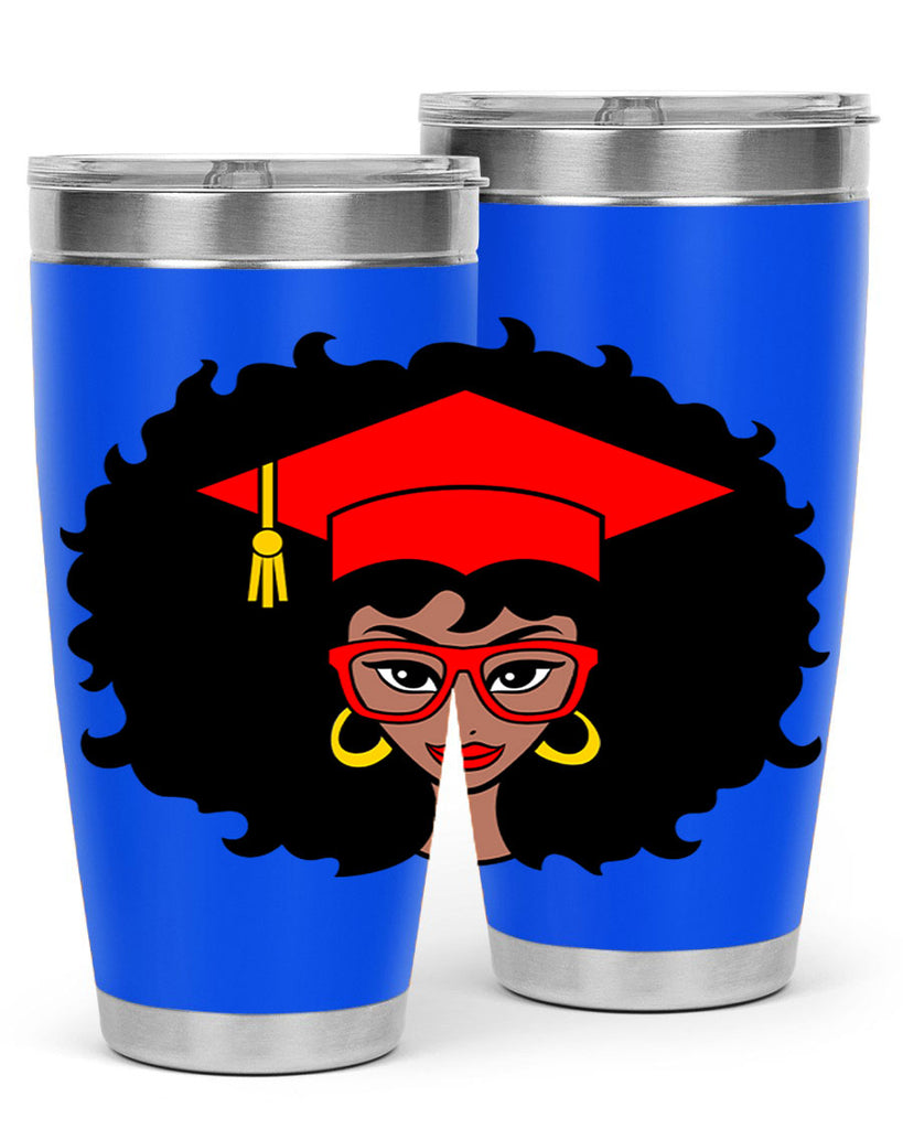 graduation black woman 32#- women-girls- Tumbler